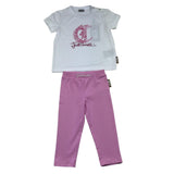 Just Cavalli Completo 2 Pezzi T-Shirt-Leggins Bicolore per Neonata JIP26015CJ BIANCO/ROSA JUST CAVALLI 