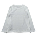 Guess Shirt Girocollo Tinta Unita con Logo per Neonata K5RI04K6YW4 BIANCO GUESS 