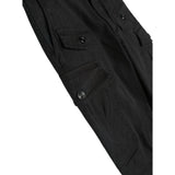 Diesel Pantalone Tinta Unita con Tasconi per Bambino J01427 NERO DIESEL 