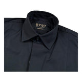 Syst Camicia Manica Lunga Tinta Unita per Neonato CB2005N NERO SYST 