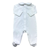 Le Bebe Tutina Manica Lunga Tinta Unita  per Neonato LBB5260 BIANCO LE BEBE 
