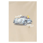 Saint Barth T-Shirt Girocollo Tinta Unita con Stampa per Bambino TSH000105355 BEIGE SAINT BARTH 