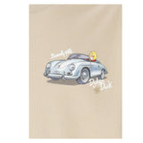 Saint Barth T-Shirt Girocollo Tinta Unita con Stampa per Bambino TSH000105355 BEIGE SAINT BARTH 