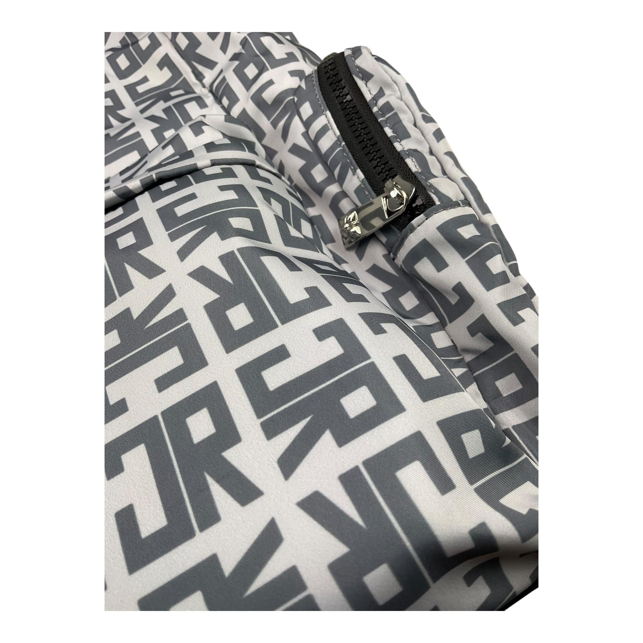 JOHN RICHMOND zaino tinta unita con stampa logo Grigio per Bambino RBA25134ZA GRIGIO JOHN RICHMOND 