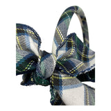 PICCOLA LUDO cerchietto bicolore con fiocco Verde/bianco per Bambina BS9WA012 VERDE/BIANCO PICCOLA LUDO 