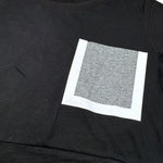Paolo Pecora T-Shirt tinta unita con Taschino Nero per Bambino PP2260 NERO PAOLO PECORA 