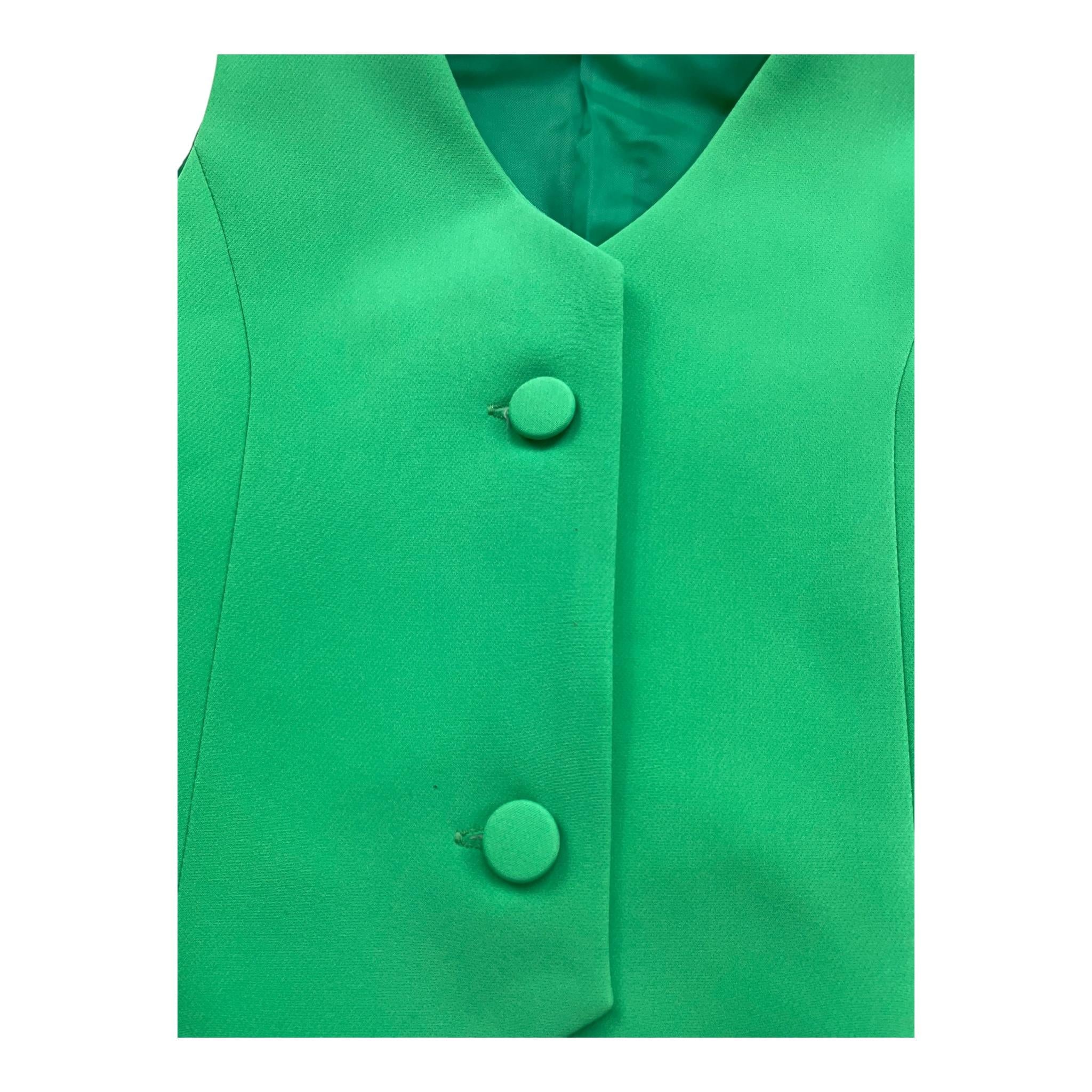 Petit Posh Gilet Tinta Unita per Bambina GFBS25028GL VERDE PETIT POSH 
