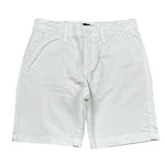 Never Too Bermuda tinta unita con Girovita Regolabile Bianco per Bambino NT2378B BIANCO NEVER TOO 