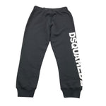 DSQUARED2 pantalone modello tuta tinta unita con stampa Nero per Bambino DQ0778 NERO DSQUARED2 