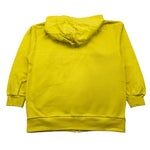 ELISABETTA FRANCHI felpa con zip e cappuccio tinta unita Verde acido per Bambina EFFE123 VERDE ACIDO ELISABETTA FRANCHI 