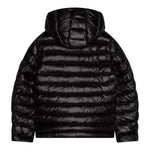 Blauer Giubbino Tinta Unita con Zip E Cappuccio per Bambino 24BLKC02365 NERO BLAUER 