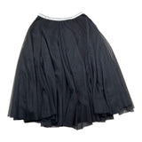 Naida Gonna Tinta Unita In Tulle per Bambina NAGO186 NERO NAIDA 