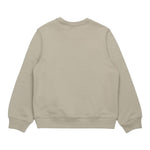 Dsquared2 Felpa Girocollo Tinta Unita con Stampa per Neonato DQ2860 BEIGE DSQUARED2 
