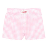 Saint Barth Short Fantasia Quadretti  per Bambina BXY0010366 ROSA SAINT BARTH 