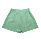 Kocca Short Tinta Unita con Elastico In Vita per Bambina NUJO VERDE ACQUA Kocca 