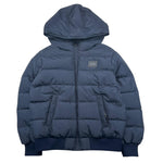 DOLCE & GABBANA giubbino tinta unita con cappuccio Blu per Bambino L4JBS8 BLU DOLCE & GABBANA 