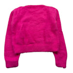 LU LU BY MISS GRANT maglia girocollo tinta unita Fuxia per Bambina LL3240 FUXIA LU LU BY MISS GRANT 