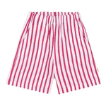 Dou Dou Shorts Bicolore con Fantasia A Righe per Bambina DW6Q39X BIANCO DOU DOU 