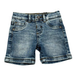 Guess Bermuda In Denim Tinta Unita per Neonato N1RD01D46T0 BLU GUESS 