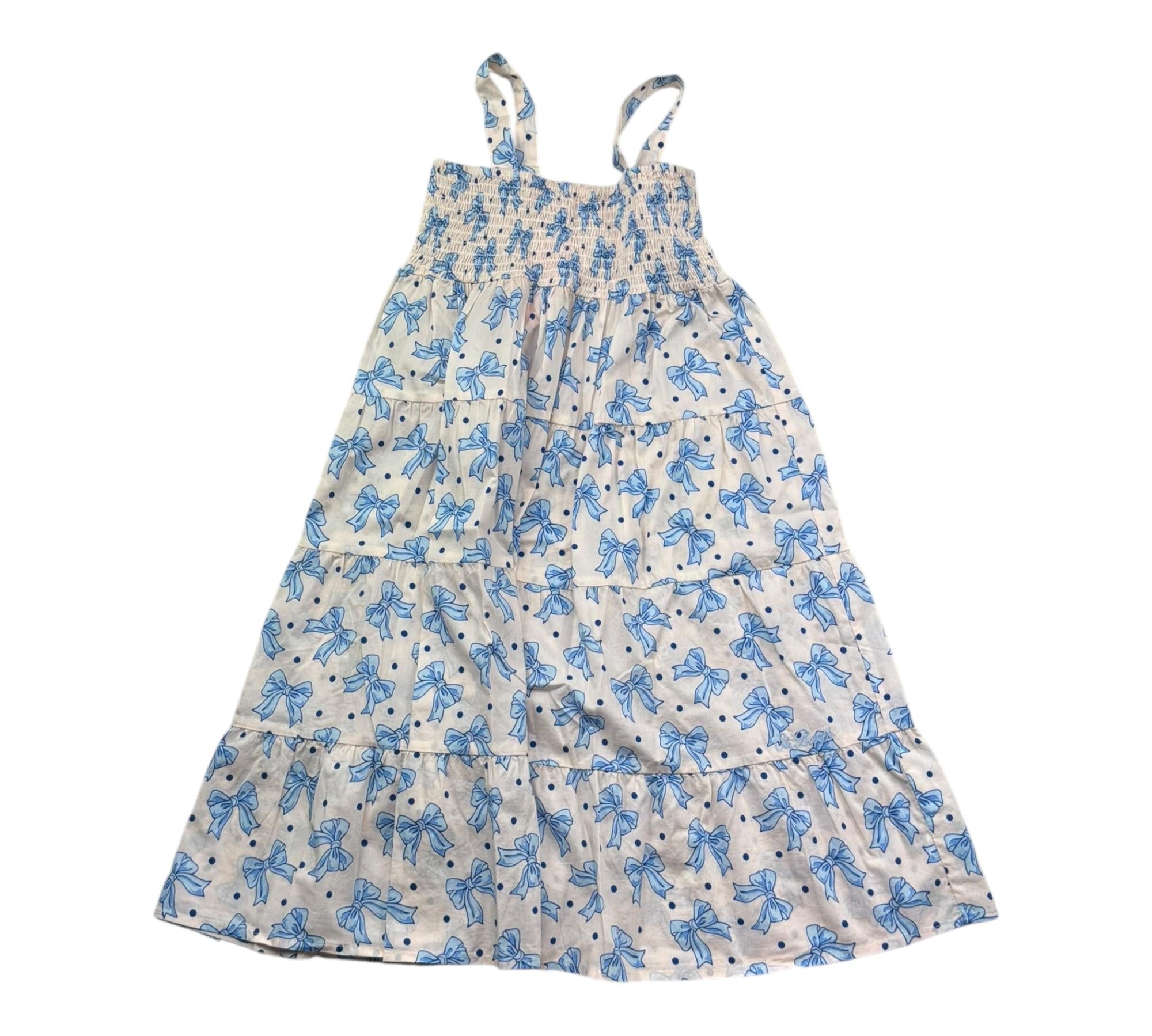 Saint Barth Abito Giromanica Tinta Unita con Stampe per Bambina JEMINE PANNA SAINT BARTH 