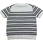 Paolo Pecora T-Shirt Girocollo Fantasia A Righe per Bambino PP4285 BIANCO PAOLO PECORA 