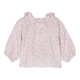 TEDDY E MINOU camicia manical unga tinta unita fantaisa floreale Rosa per Bambina I24CI004C4126XJ ROSA TEDDY E MINOU 