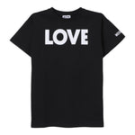 MOSCHINO t-shirt girocollo tinta unita con stampa Nero per Bambina HDM06HXX NERO MOSCHINO 