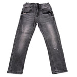Diesel Jeans Tinta Unita con Girovita Regolabile per Bambino 1231PD00053 NERO DIESEL 