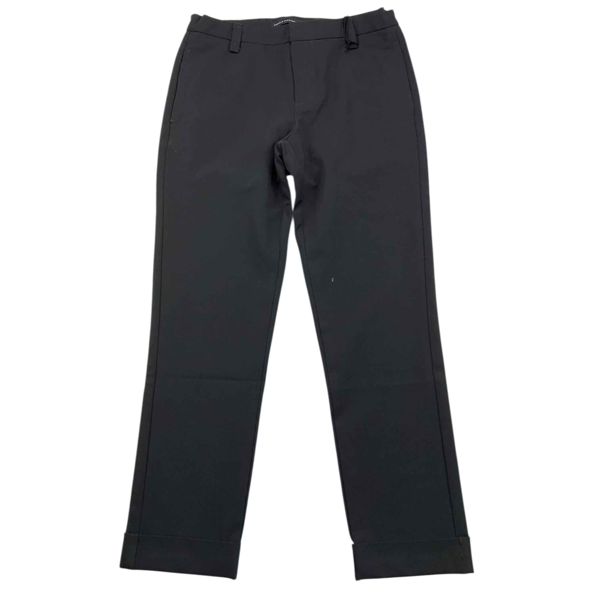 DANIELE ALESSANDRINI pantalone tinta unita con girovita regolabile Nero per Bambino 1235P1271 NERO DANIELE ALESSANDRINI 