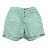 Guess Short Tinta Unita con Elastico In Vita per Bambina J5GD29WH6L0 VERDE GUESS 