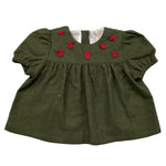 ILFAROBIMBI completo 2 pezzi camicia-pantalone palazzo Verde per Neonata IFB50104 VERDE ILFAROBIMBI 