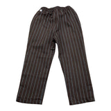 AMBARABA' pantalone tinta unita con elastico in vita Marrone per Bambino FM38175J MARRONE AMBARABA' 