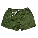 Saint Barth Costume Stampa Fantasia per Bambino PATM0002PATMOS VERDE SAINT BARTH 