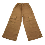 Zhoe & Tobiah Pantalone Tinta Unita con Elastico In Vita per Bambina J&P4F BEIGE ZHOE & TOBIAH 
