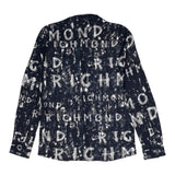 John Richmond Camicia Bicolore Logata per Neonato RBP24121CAN BIANCO/NERO JOHN RICHMOND 