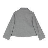 IL GUFO giacca tinta unita doppio petto Grigio per Bambino A24GB105W0003 GRIGIO IL GUFO 