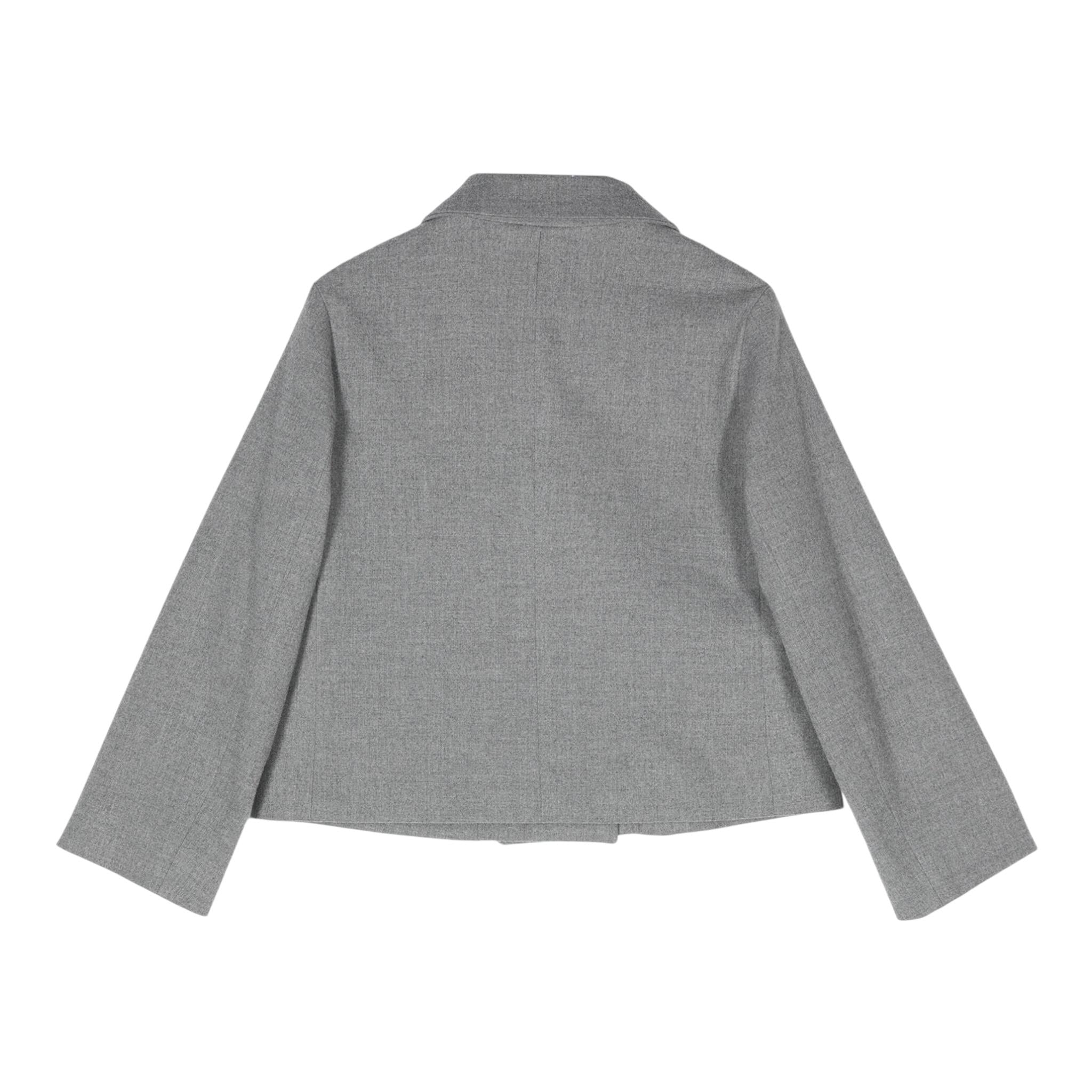 IL GUFO giacca tinta unita doppio petto Grigio per Bambino A24GB105W0003 GRIGIO IL GUFO 