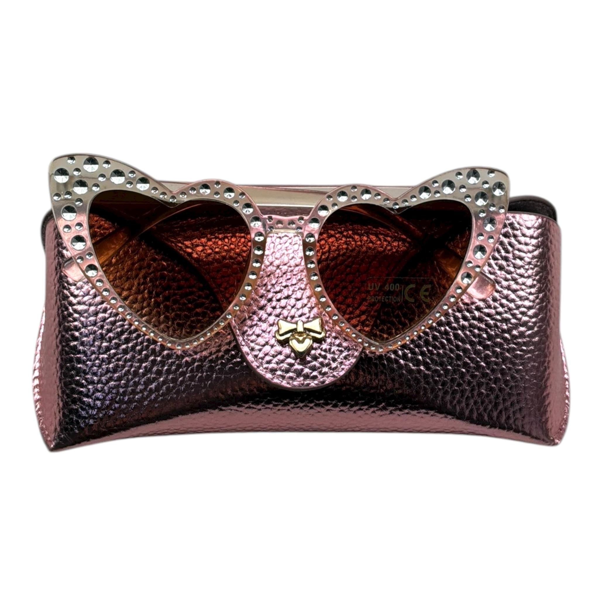 Angel'S Face Occhiali Da Sole Tinta Unita Forma Cuore per Bambina OCHAN1 ROSA ANGEL'S FACE 