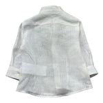 Le Bebe Camicia Manica Lunga Tinta Unita Collo Coreano per Neonato LBB5322 BIANCO LE BEBE 