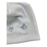 NINNAOH cappello tinta unita con stampa Azzurro per Neonato I21267 AZZURRO NINNAOH 