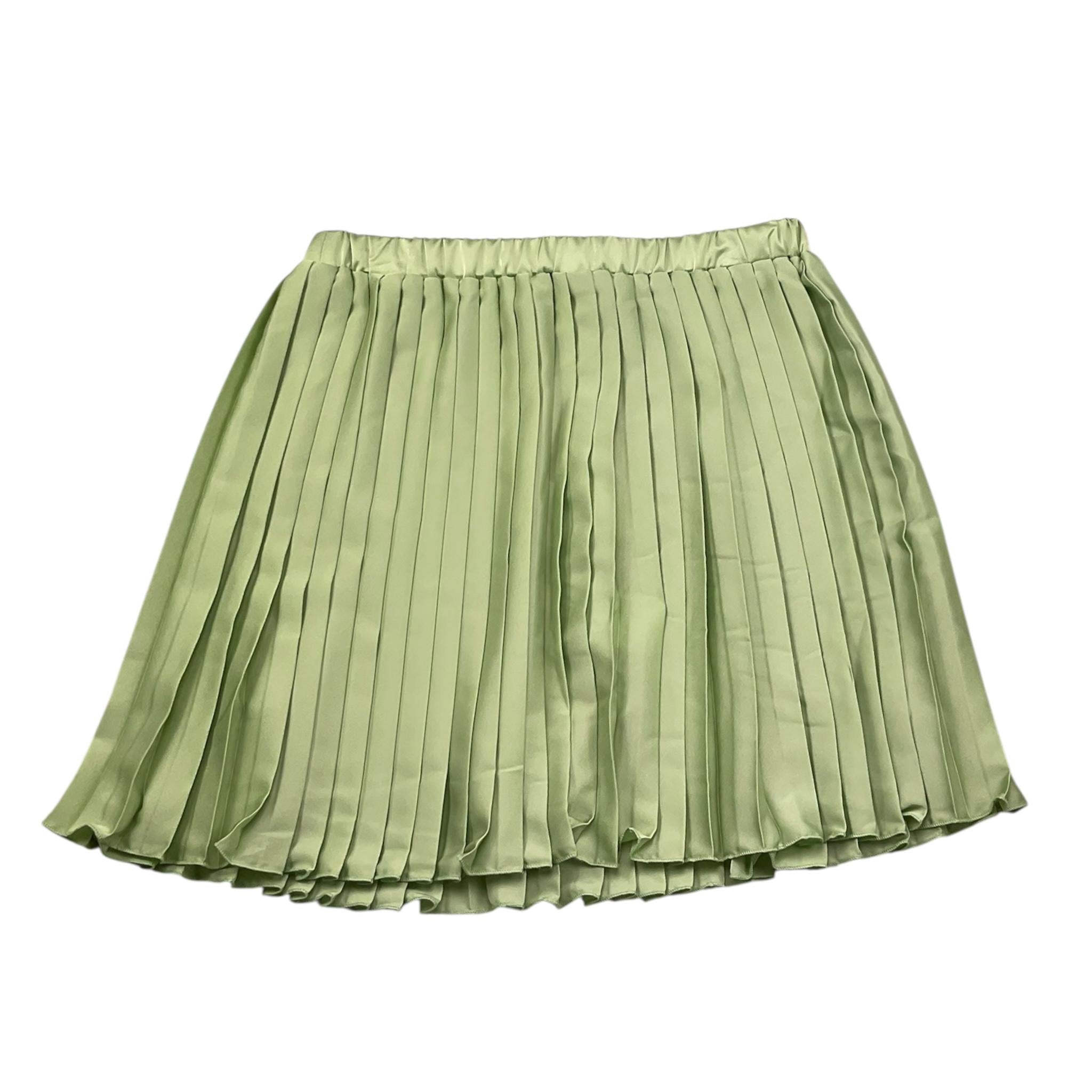 Vicolo Gonna Tinta Unita con Elastico In Vita per Bambina 3145G00064 VERDE VICOLO 