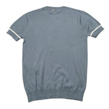 Antony Morato T-Shirt In Maglia Tinta Unita per Bambino MKSW01292X AZZURRO ANTONY MORATO 