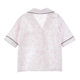 Philosophy Camicia Tinta Unita Mezza Manica con Stampa per Bambina I1E301 ROSA PHILOSOPHY 