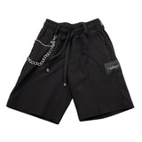 John Richmond Bermuda Tinta Unita con Elastico In Vita per Bambino RBP25226BE NERO JOHN RICHMOND 