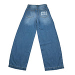 Pinko Jeans Tinta Unita con Logo  per Bambina KFPA012X AZZURRO PINKO 