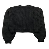 LIU JO cardigan tinta unita Nero per Bambina GF3238 NERO LIU JO 