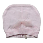 Nanan Cappello Tinta Unita con Ricami per Neonata E24400MDR ROSA NANAN 