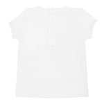 Moschino T-Shirt Girocollo Tinta Unita con Orso per Neonato MNM047X BIANCO MOSCHINO 