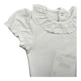 Mayoral Body Mezza Manica Tinta Unita con Colletto per Neonata 1757 BIANCO MAYORAL 