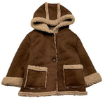 MANUEL RITZ cappottino tinta unita con cappuccio Marrone per Neonato MR2750X MARRONE MANUEL RITZ 